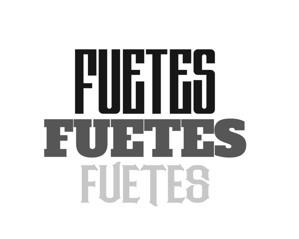combianacnion-de-fuentes fuente,. tipografia